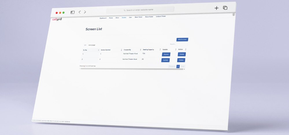 movie ticket booking system development