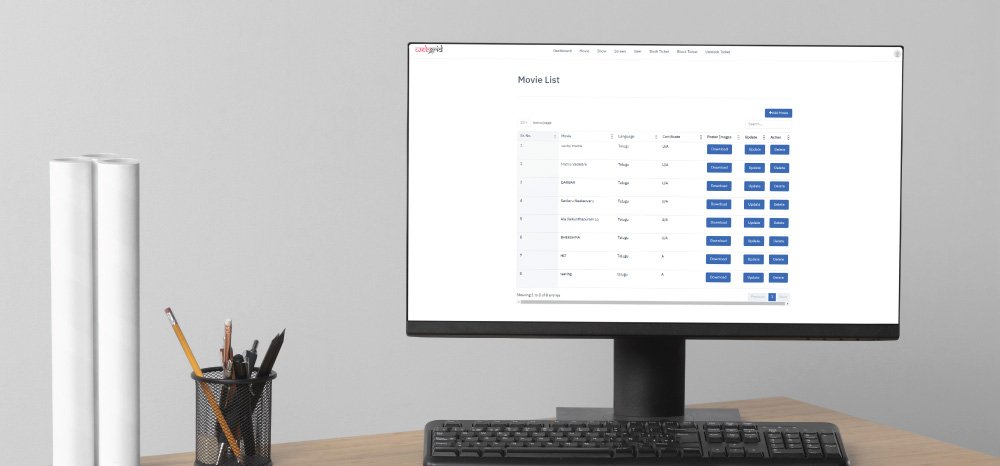 movie ticket booking system development