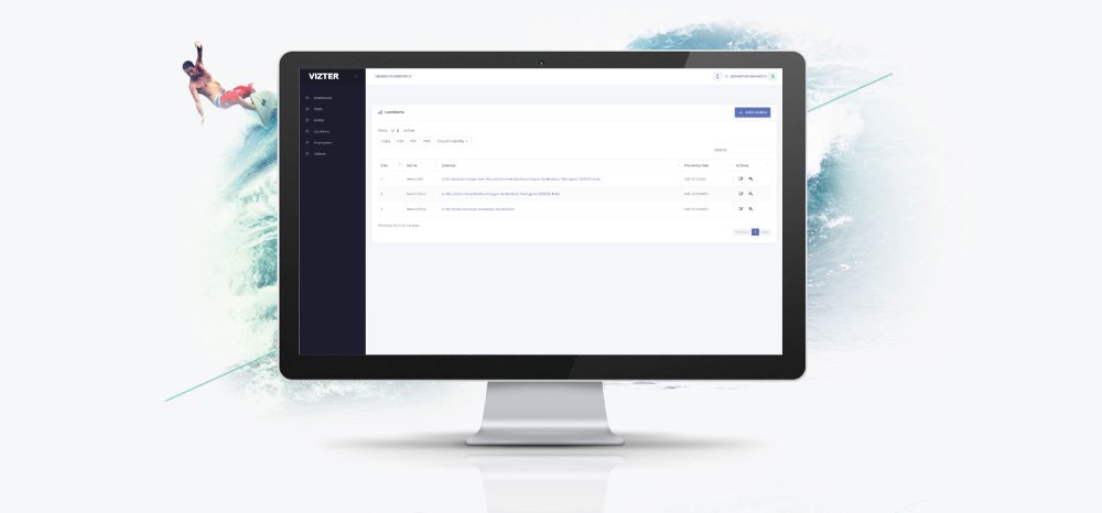 visitor management system development