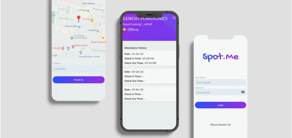 attendance management system development